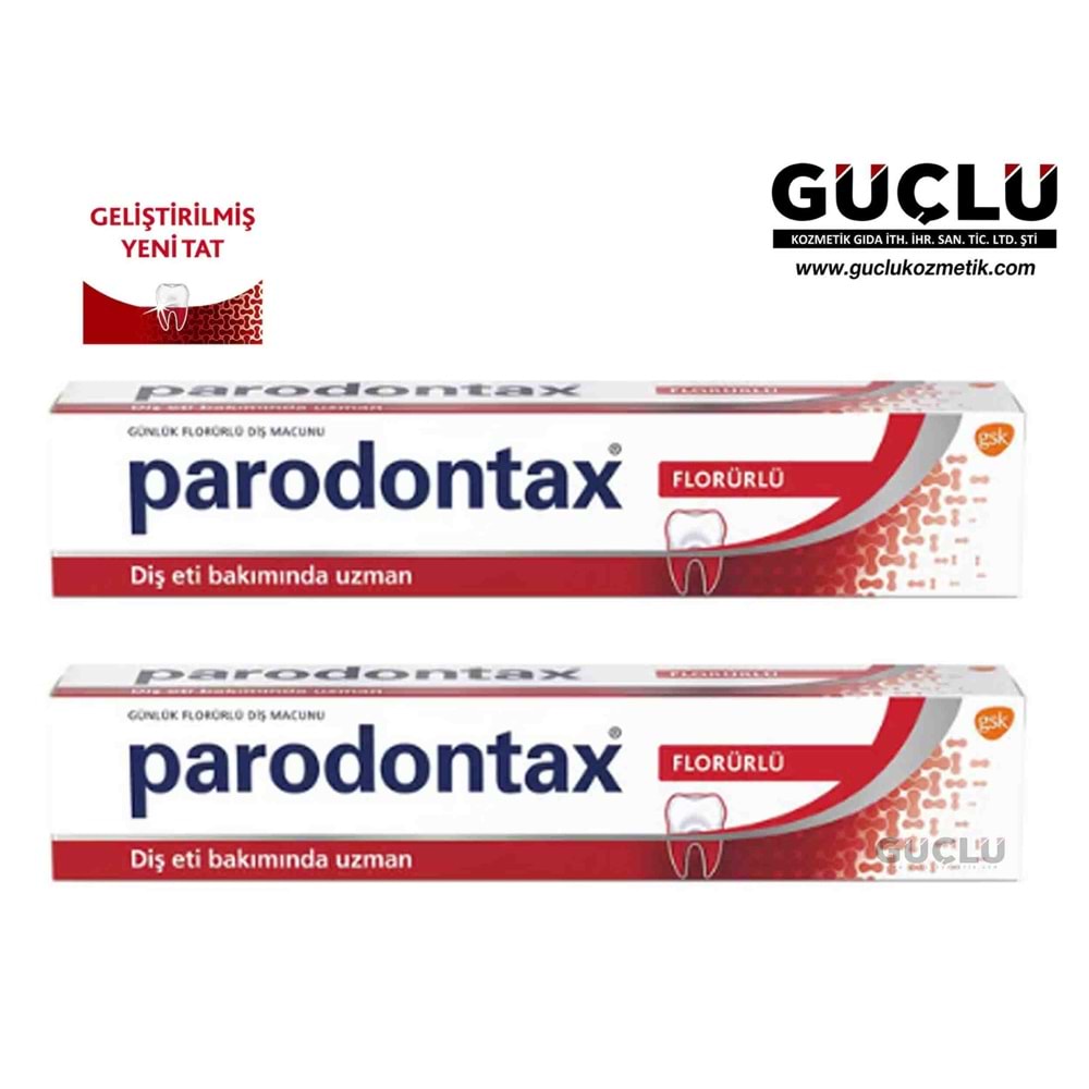 PARODONTAX DİŞ MACUNU 75ML FLORÜRLÜ 2311*12Lİ
