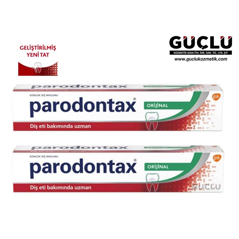 PARODONTAX DİŞ MACUNU 75ML ORİJİNAL 3035*12Lİ