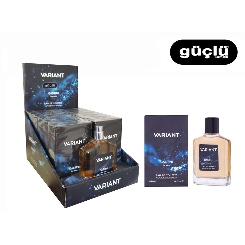 GABRİNİ EDT PARFÜM ERKEK 100ML VARIANT 6796*12Lİ