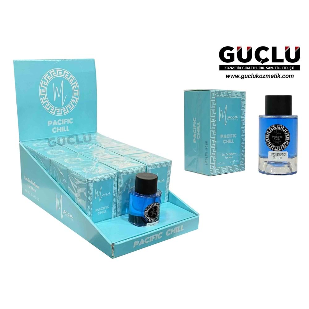 MOCCA EDT PARFÜM ERKEK 100ML PACIFIC CHILL 0544*12Lİ
