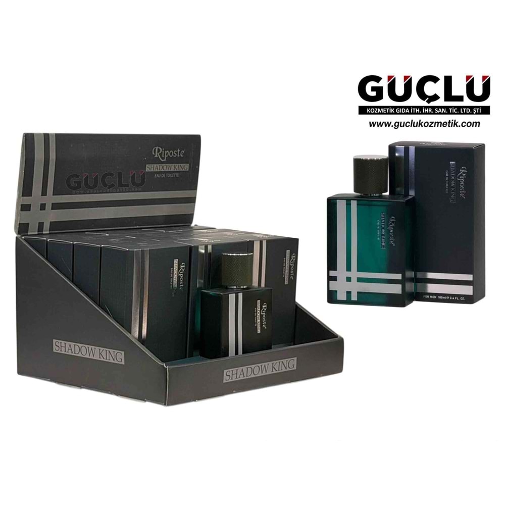 RİPOSTE EDT PARFÜM ERKEK 100ML SHADOW KİNG*12Lİ