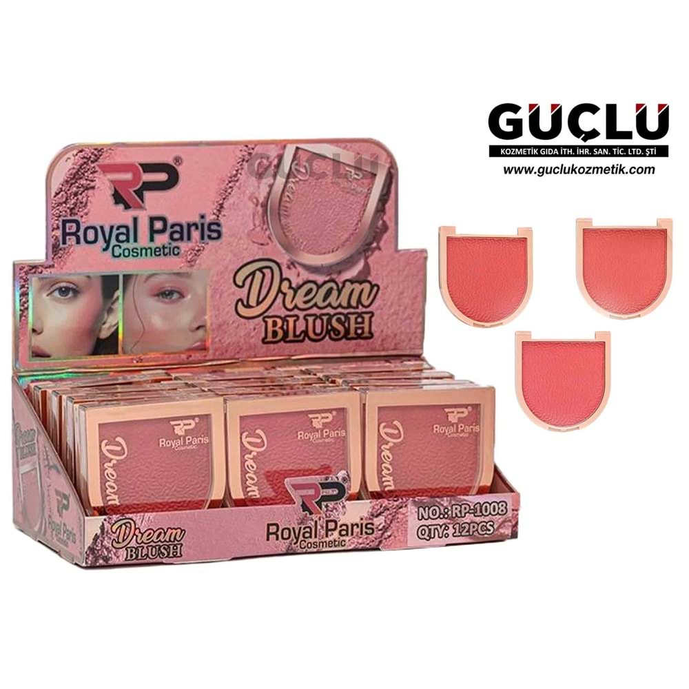 ROYAL P. ALLIK DREAM BLUSHER RP1008*12Lİ