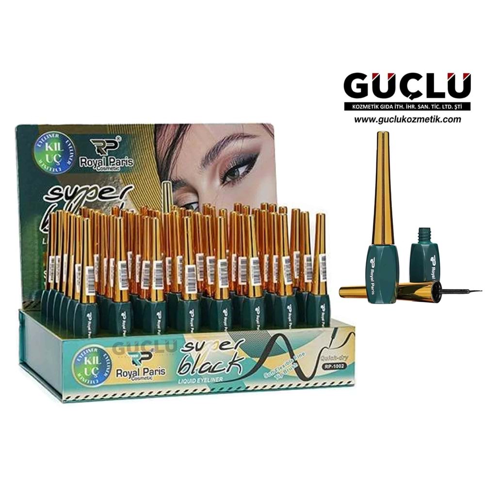 ROYAL P. LİKİT EYELINER SÜPER BLACK RP1002*48Lİ