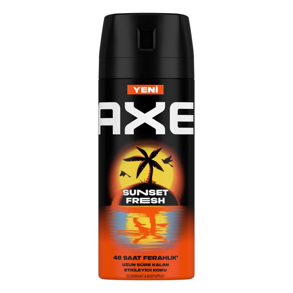 AXE DEODORANT 150ML SUNSET FRESH*6LI