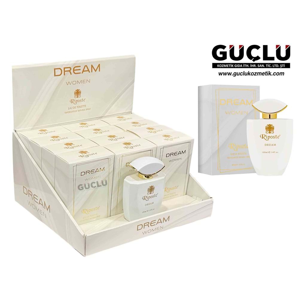 RİPOSTE EDT PARFÜM KADIN 100ML DREAM*12Lİ