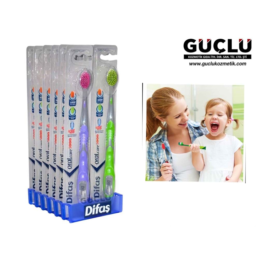 DİFAŞ DİŞ FIRÇASI ORAL CARE 2408*12Lİ