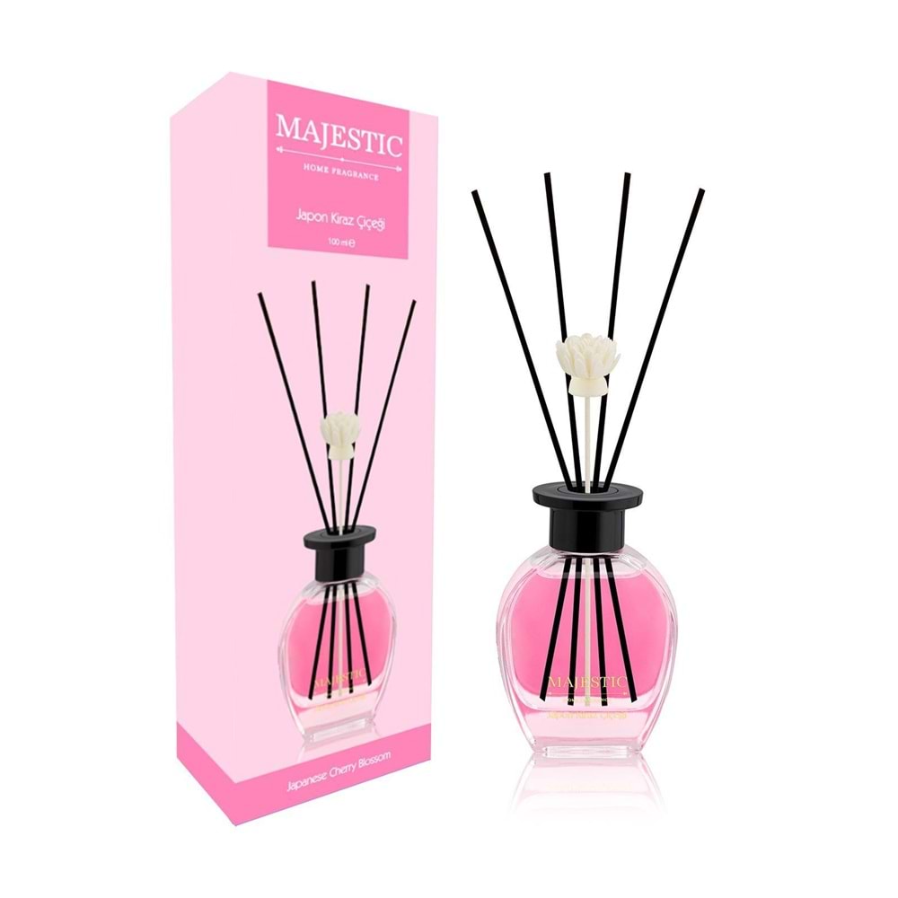 MAJESTIC BAMBU ORTAM KOKUSU 100ML JAPON KİRAZ ÇİÇEĞİ*30LU