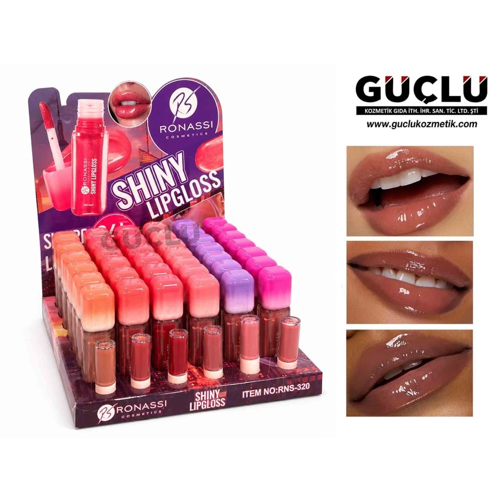 RONASSİ LIP GLOSS SHİNY RNS320*36LI