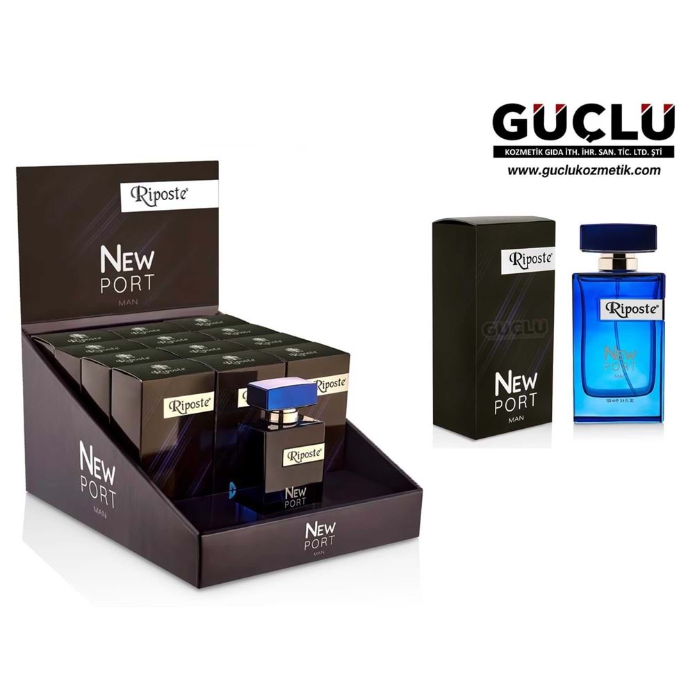 RİPOSTE EDT PARFÜM ERKEK 100ML NEW PORT*12Lİ