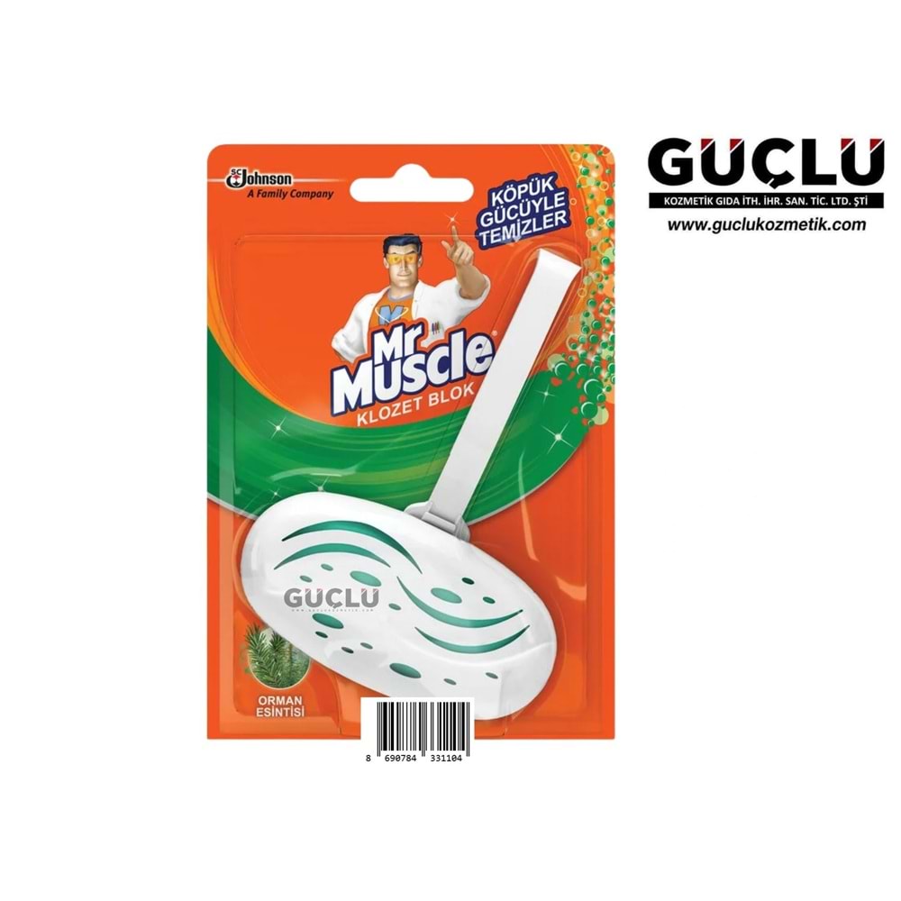MR MUSCLE KLOZET BLOK 40GR ORMAN ESİNTİSİ*12Lİ