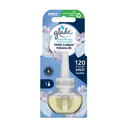 GLADE ELEKTİRİKLİ ODA KOKUSU 20ML YEDEK TMZ Ç. FERAHLIĞI*6LI