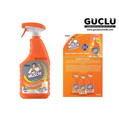 MR MUSCLE ADV. PWR 750M MUTFAK LİMON 1113*12Lİ