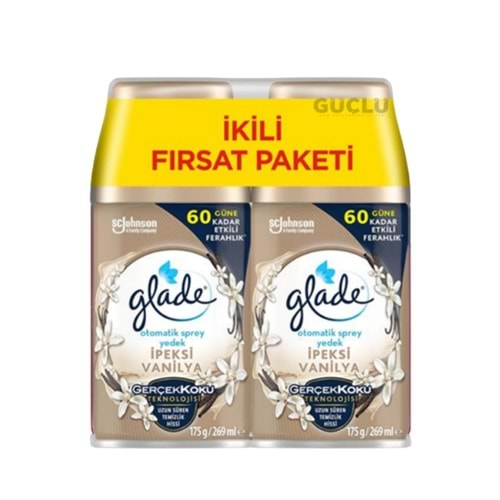 GLADE OTOMATİK M. SPRY YEDEK 269ML 2 Lİ VANİLYA*3LÜ