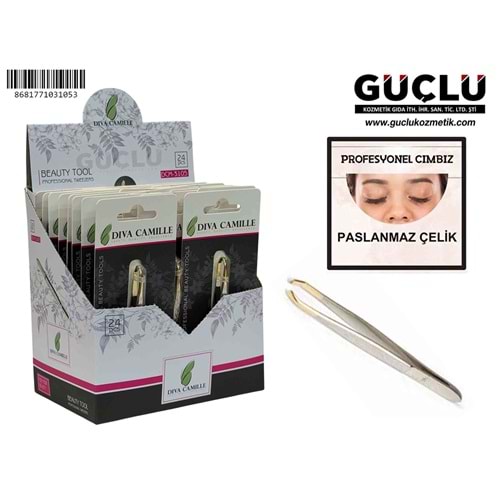 DİVA CAMİLLE CIMBIZ DÜZ AĞIZ SOFT DCM-3105*48Lİ