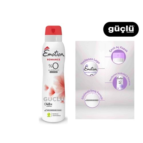 EMOTİON DEO 150ML ROMANCE*6LI