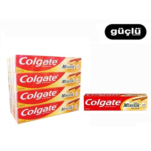 COLGATE DİŞ MACUNU 75ML MİSVAK ANTİ ÇÜRÜK 5810*12Lİ