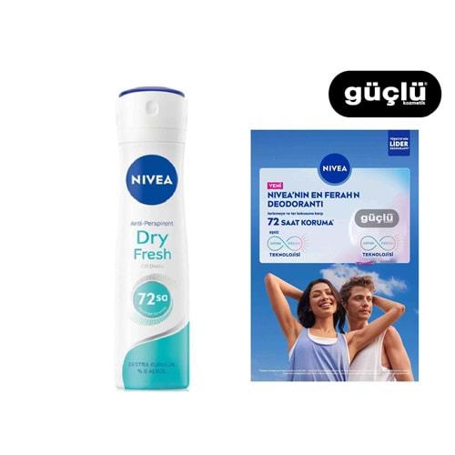 NİVEA DEO KDN 150ML DRY FRESH*6LI