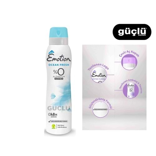 EMOTİON DEO 150ML OCEAN FRESH*6LI