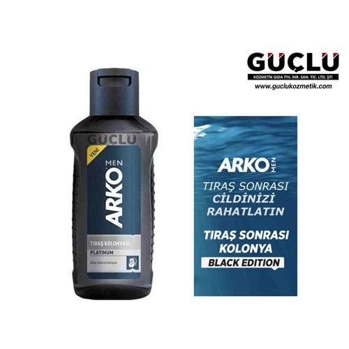 ARKO MEN TIRAŞ KOLONYASI 255ML PLATINUM*12Lİ