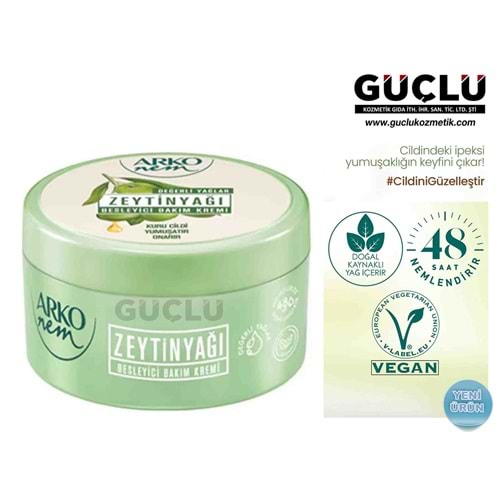 ARKO NEM BAKIM KREMİ 250ML DĞRLİ YAĞ. ZEYTİNYAĞI*4LÜ
