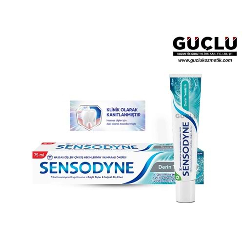 SENSODYNE DİŞ MACUNU 75ML DERİN TEMİZLİK 5598*12Lİ