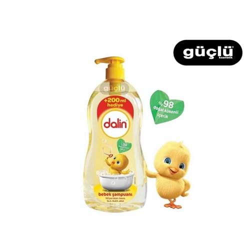 DALİN BEBEK ŞAMPUAN 500ML CLASSİC 1036*6LI