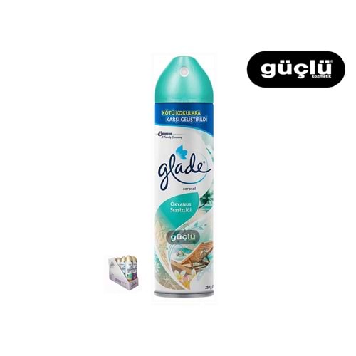 GLADE AEROSOL ODA KOKUSU 300ML OKYANUS SESSİZLİĞİ *12Lİ