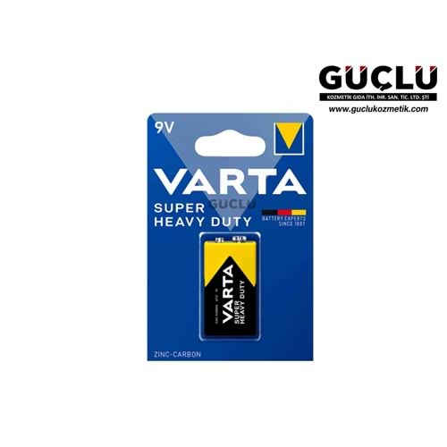 VARTA SUPERLİFE 9V PİL BLİSTER 6427*1X10=10LU