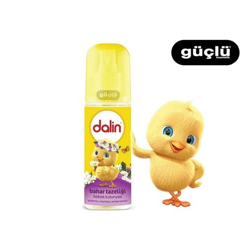 DALİN BEBEK KOLONYASI 100ML BAHAR TAZELİĞİ*6LI