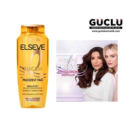 LOREAL ELSEVE ŞAMPUAN 390ML MUCİZEVİ YAĞ 5294*6LI