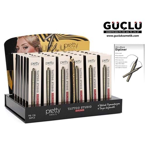 PRETTY BEAUTY DİPLİNER TATTOO STUDIO PB136 *36LI