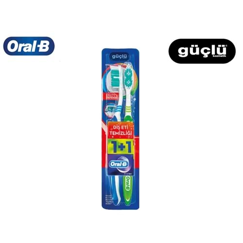 ORAL B DİŞ FIRÇASI 1+1 CAVITY DEFENSE 2289*6LI