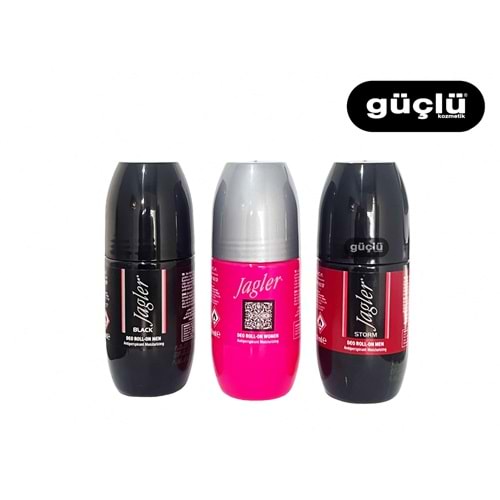 JAGLER ROLL-ON 50ML ERKEK BLACK*24LÜ