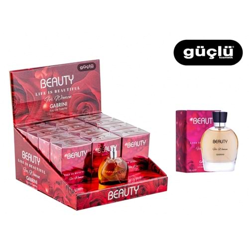 GABRİNİ EDT PARFÜM KADIN 100ML BEAUTY 6602*12Lİ