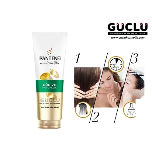 PANTENE SAÇ BAKIM KREMİ 275ML GÜÇ VE PARLAKLIK 6408*6LI