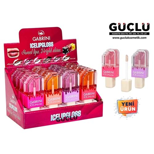 GABRİNİ ICE LIPGLOSS PARLATICI 3610*16LI