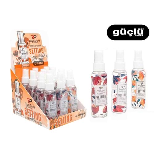 ROYAL P. MAKYAJ SABİTLEYİCİ SPREY RPW5304*12Lİ