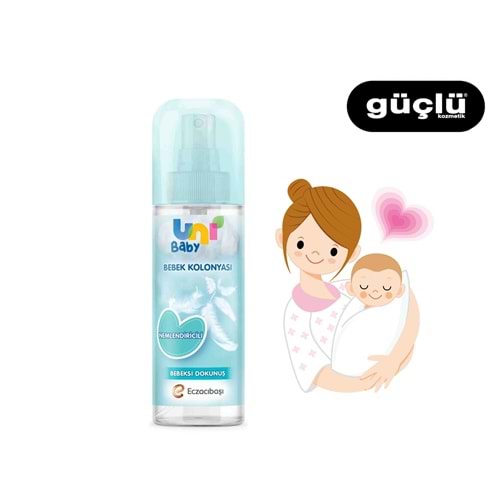 UNİ BABY BEBEK KOLONYASI 150ML BEBEKSİ DOKUNUŞ*6LI
