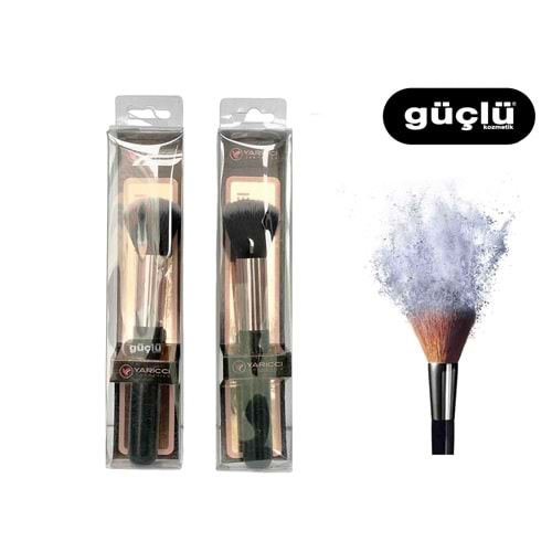 YARICCI MAKYAJ FIRÇASI (SİYAH SAPLI) TEKLİ YRC184*12Lİ