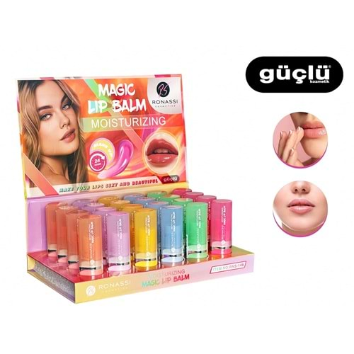 RONASSİ MAGIC LIP BALM DUDAK KORUYUCU RNS 149*24LÜ