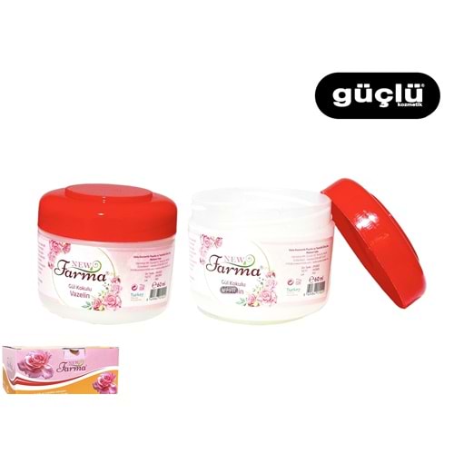 NEW FARMA VAZELİN GÜL KOKULU 60ML*24LÜ
