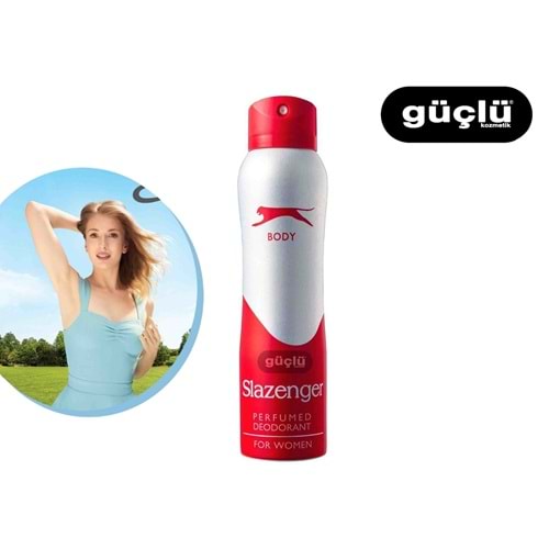 SLAZENGER DEO KADIN 150ML KIRMIZI*6LI