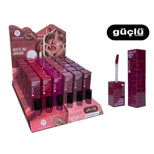 RONASSİ LİP GLOSS ( RUJ ) SUPER STAY RNS113A*36LI
