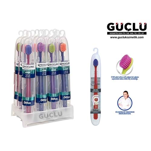 DİFAŞ DİŞ FIRÇASI PROCLINIC ULTRA SOFT 2063*12Lİ