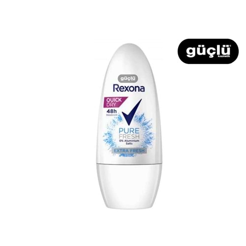 REXONA ROLL-ON WOMEN 50ML PURE FRESH*6LI