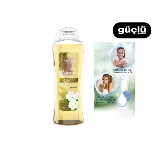 DERMOKİL MAXROSA DUŞ JELİ 750ML YASEMİN 0714*12Lİ