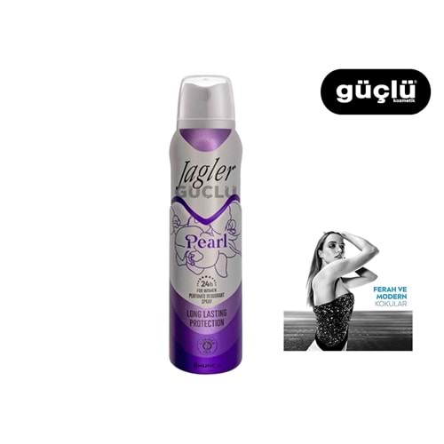 JAGLER DEO 150ML KADIN PEARL (MOR)*6LI