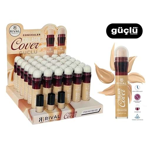 RİVAL STİCK CONCEALER-FONDÖTEN COLLAGEN COVER RB029*36LI