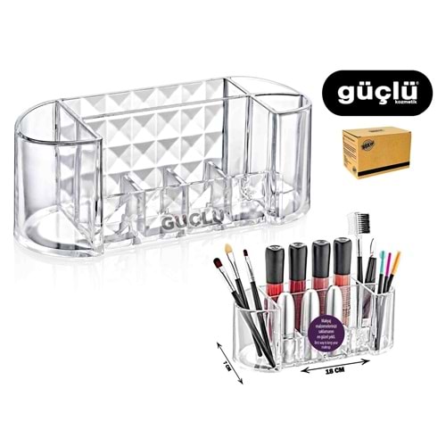 BOX UP ORGANİZER DİAMOND OVAL FT024*12Lİ
