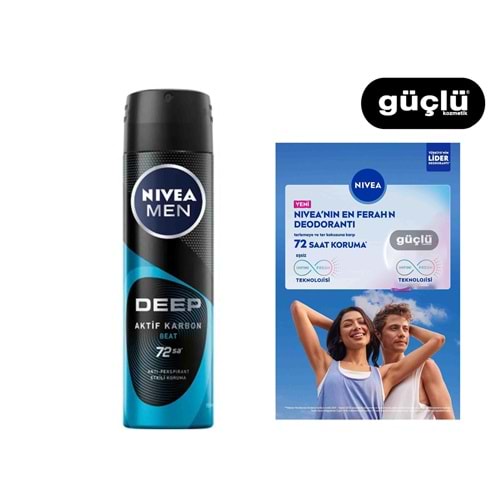 NİVEA DEO ERK 150ML DEEP BEAT*6LI